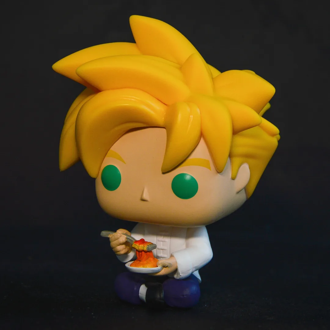 Super Saiyan Gohan with Noodles — 3