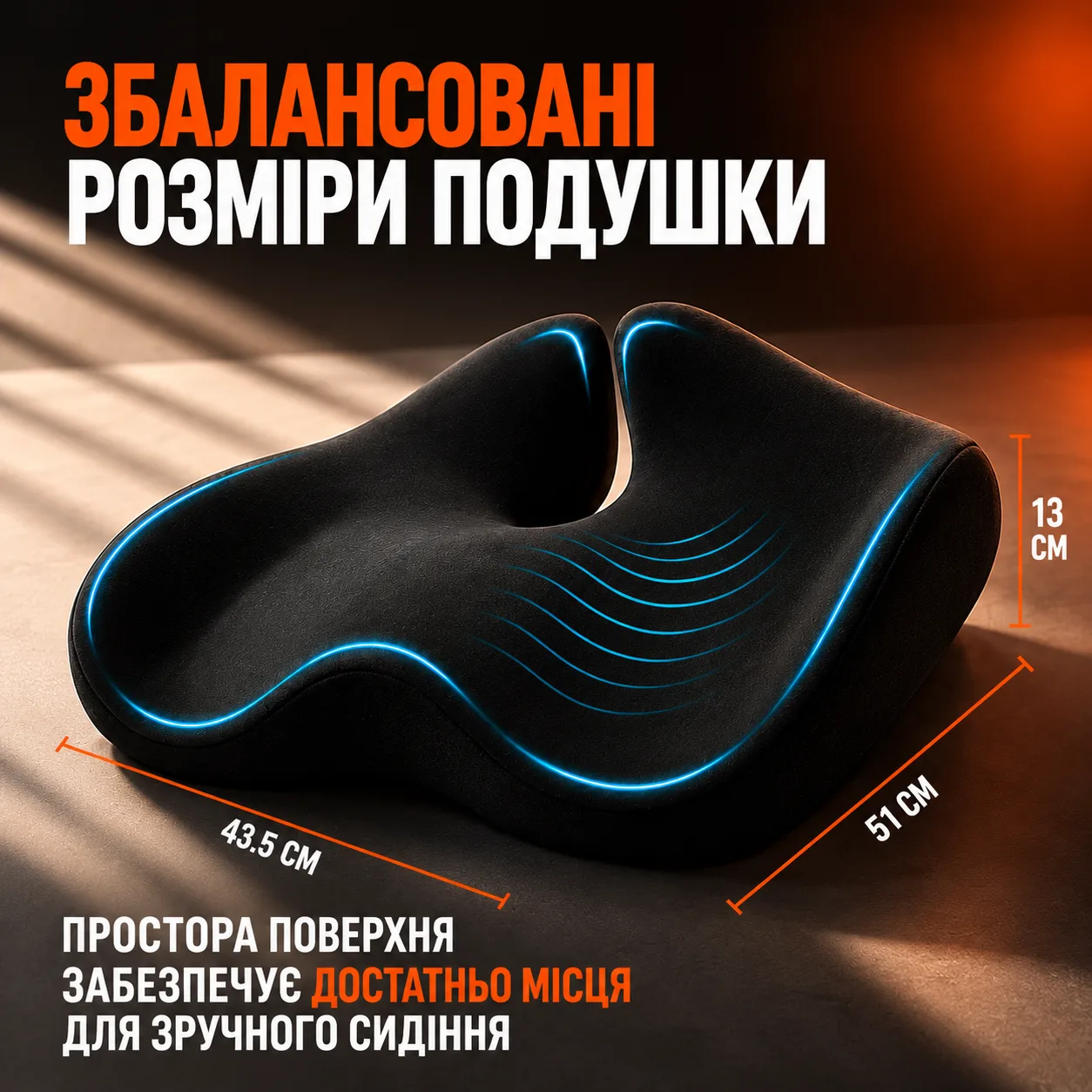 Подушка на крісло Memory Pillow — 3