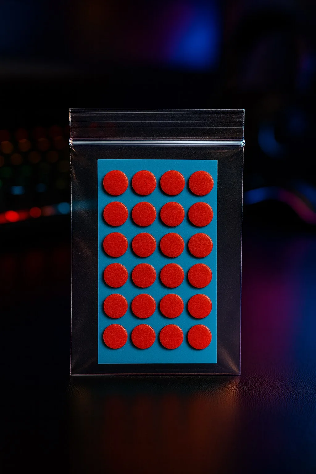 Mouse skates Red PTFE