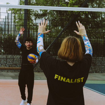 Набір спортивних компресійних рукавів (2шт) Блакитний Японский Selerity cc16bj
