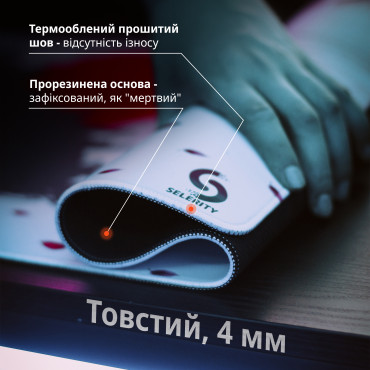 Ігровий килимок для миші 900x400x4мм Demon slayer Клинок розсікаючий демонів | Водостійка геймерська поверхня Selerity mp01ds