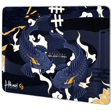 Килимок для миші ігровий 490×420×4 мм коврик квадратний Hikari 490х420мм Selerity sq01hk