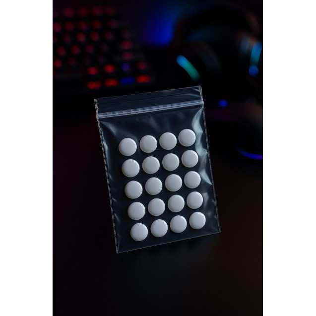 Глайди для миші White Control пластик UPE 20 шт Selerity gl02w