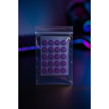 Глайди для миші Purple Donut тефлон (PTFE) 16 шт Selerity gl01pr