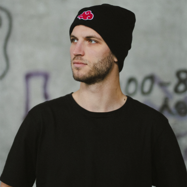 Тепла Зимова Шапка Akatsuki Акацукі Naruto В'язана Чорна Selerity w01ak